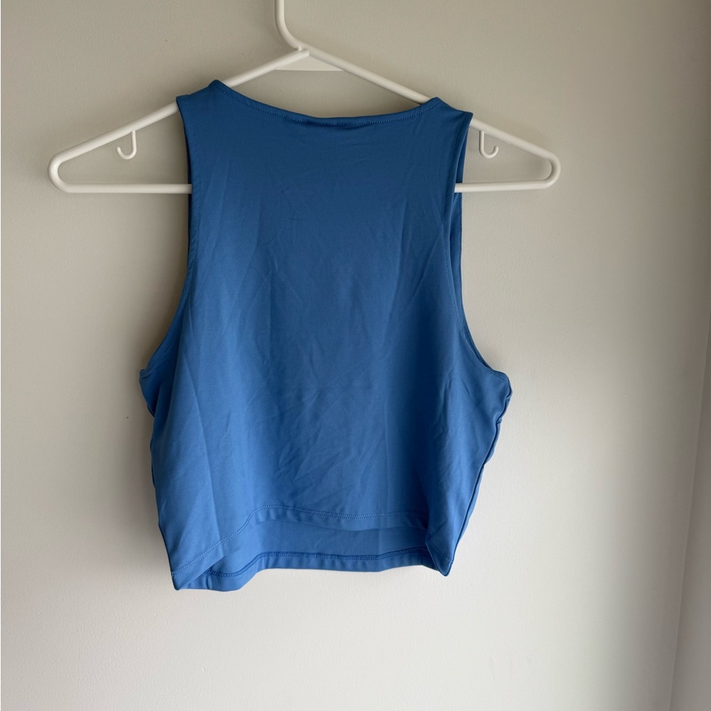 H&M Blue Crop Top - Picture 2 of 3